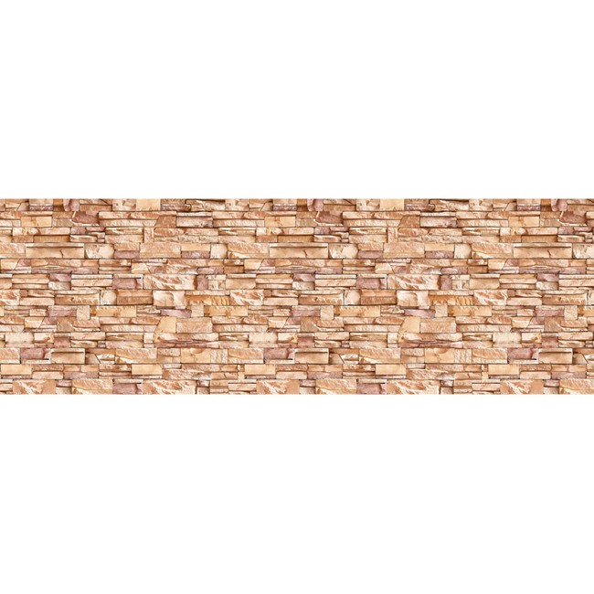 КУХОННЫЙ ФАРТУК ABS 0,6Х2,0М, ДИКИЙ КАМЕНЬ
