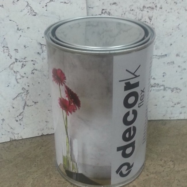 Контактный клей  для пробки Decork flex, 1 л