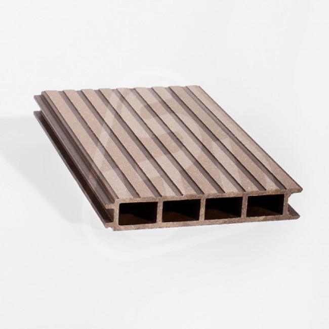 Террасная доска (ДПК) SaveWood Темно-коричневый; 3м/4м/6м