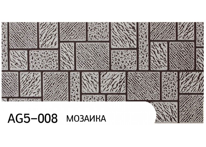 Фасадные термопанели Zodiac AG5-008 Мозайка